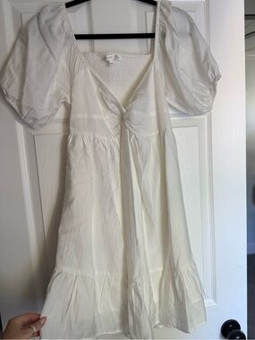 White Altard State Mini Dress